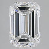 3.02 ct Emerald Lab-Grown Diamond, F VS1
