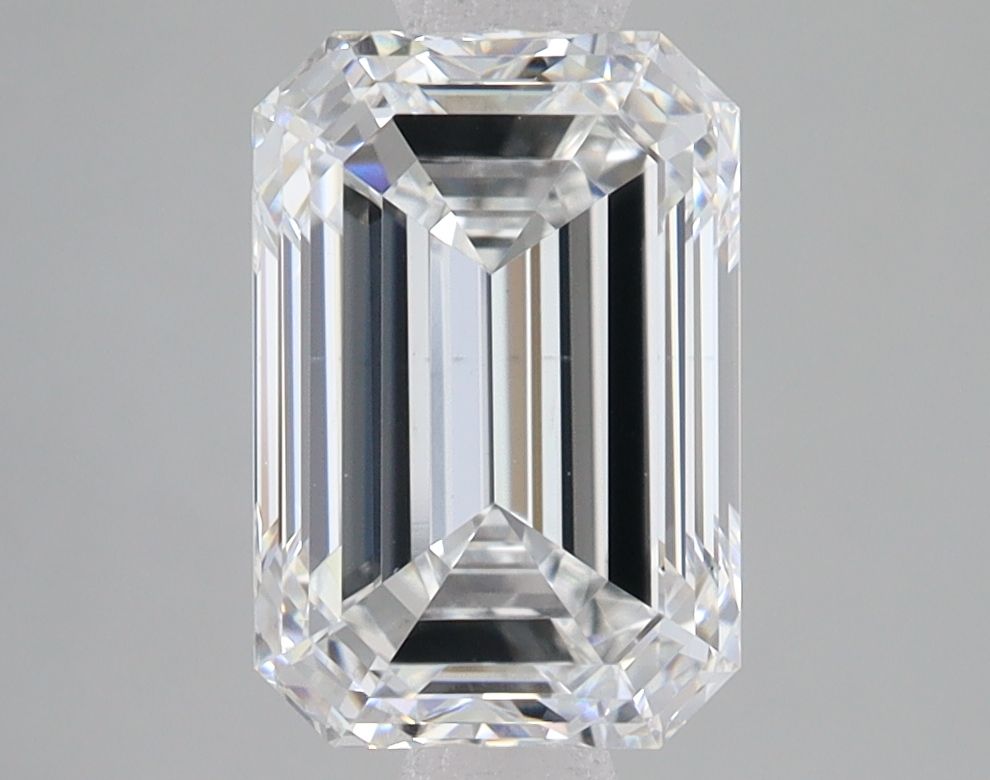 3.02 ct Emerald Lab-Grown Diamond, F VS1