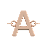 Initial Letter Connector  (14k Gold)