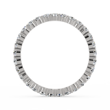 Round Diamond Eternity Band