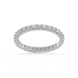 Round Diamond Eternity Band