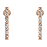 Radiance Diamond Bar Earrings