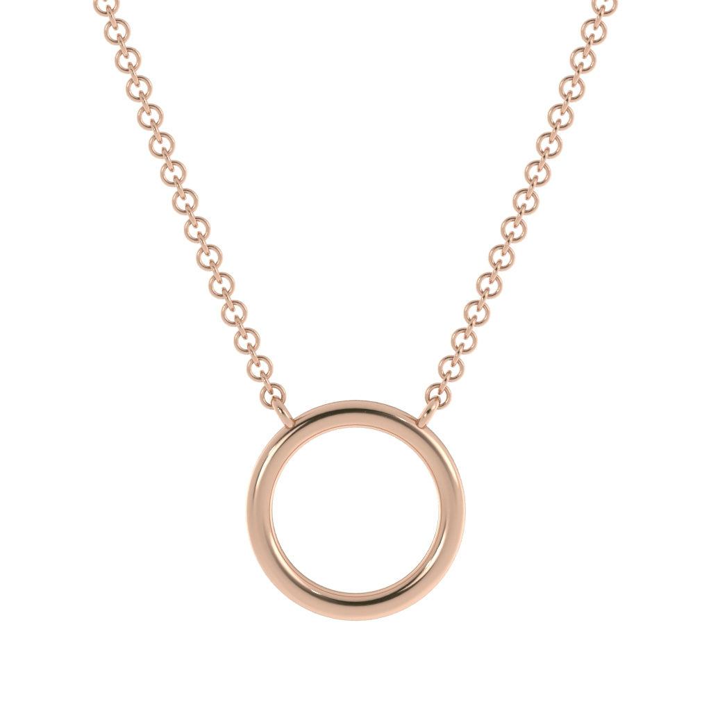 Open Circle Necklace