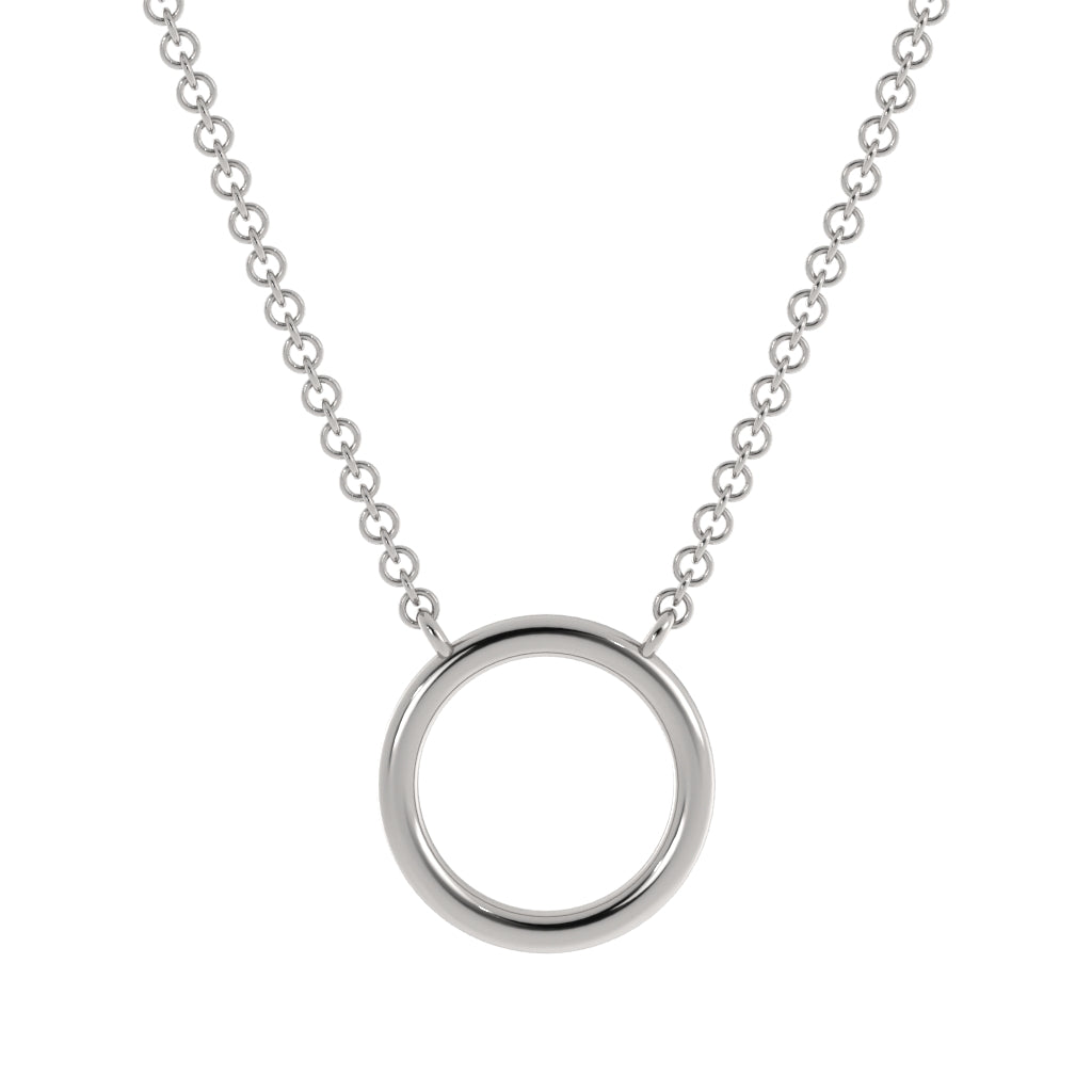 Open Circle Necklace