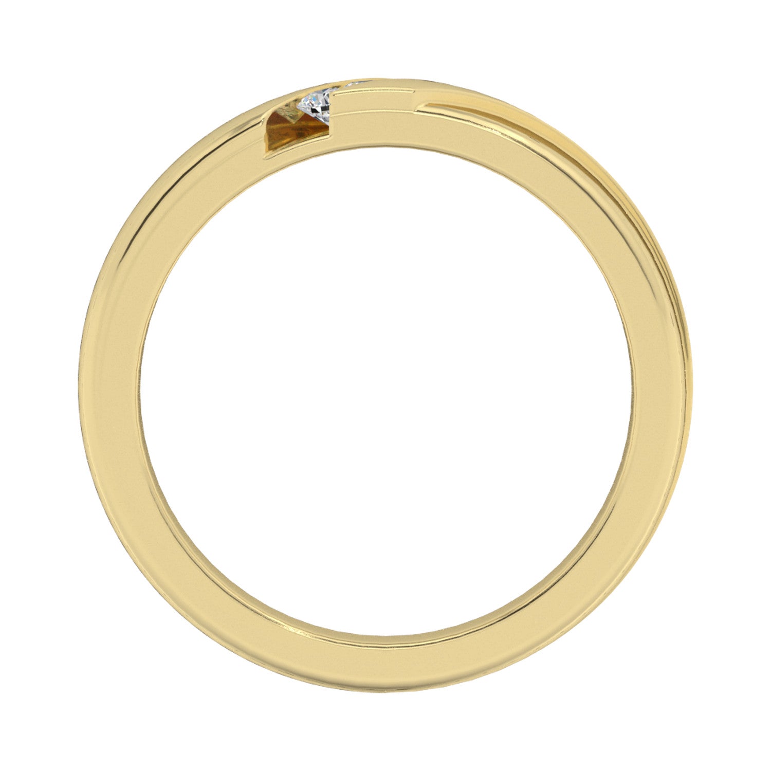 Traverse — yellow gold