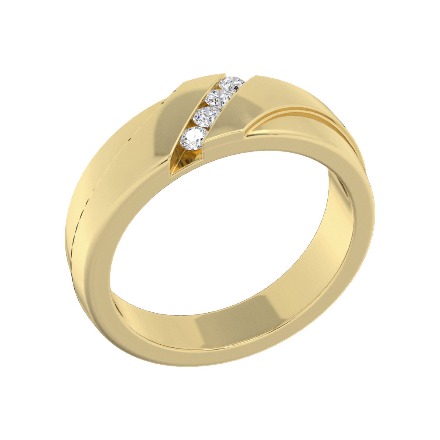Traverse — yellow gold