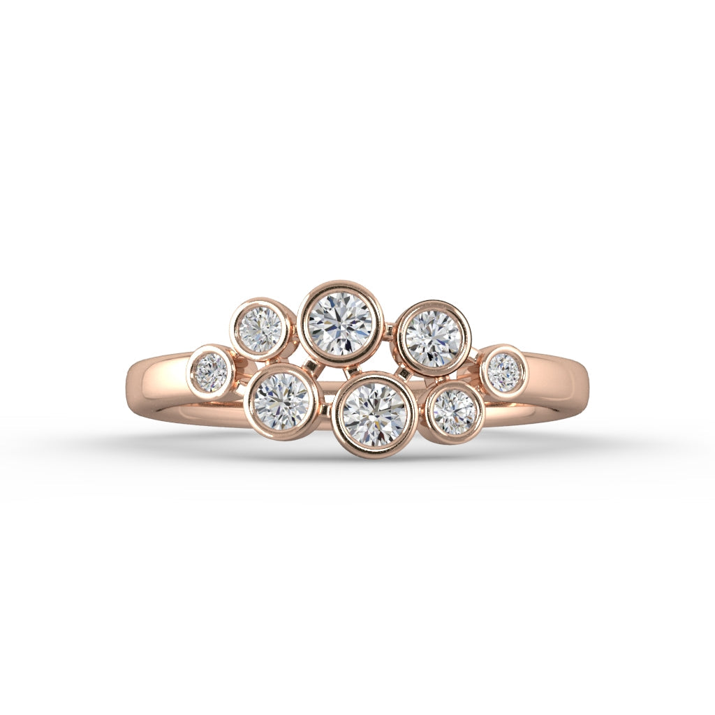 Bubble Ring — Rose gold