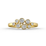 Bubble Ring — Yellow gold