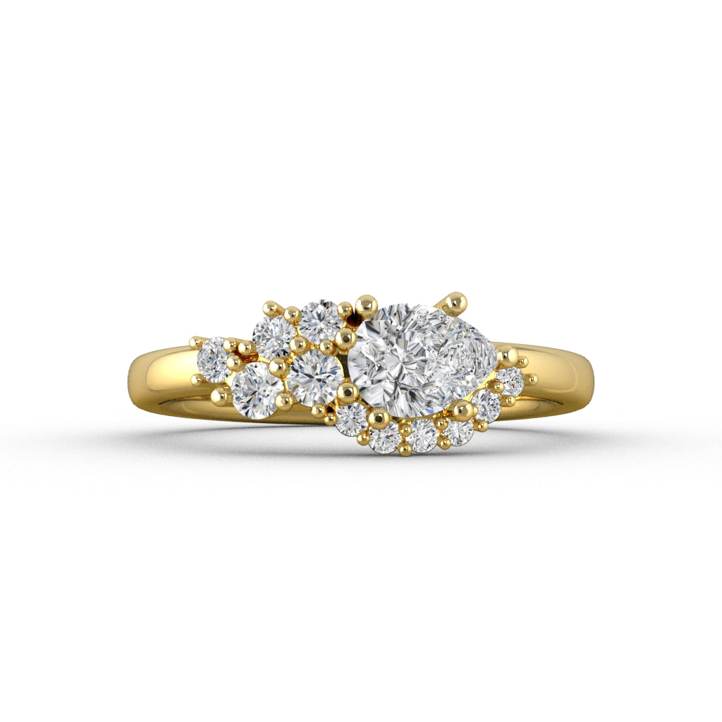 Kelly — yellow gold