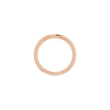 Floralie — Asscher center, rose gold