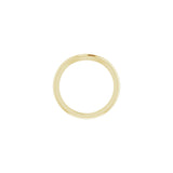 Floralie — Asscher center, yellow gold