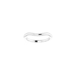 Floralie — Asscher center, white gold