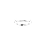 Floralie — Asscher center, white gold