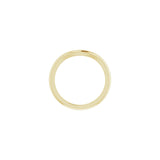 Floralie — Cushion center, yellow gold
