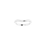 Floralie — Cushion center, white gold