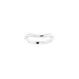 Floralie — Cushion center, white gold