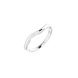 Floralie — Cushion center, white gold
