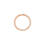 Floralie — Emerald center, rose gold