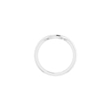Floralie — Emerald center, white gold
