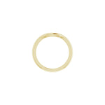 Floralie — Emerald center, yellow gold