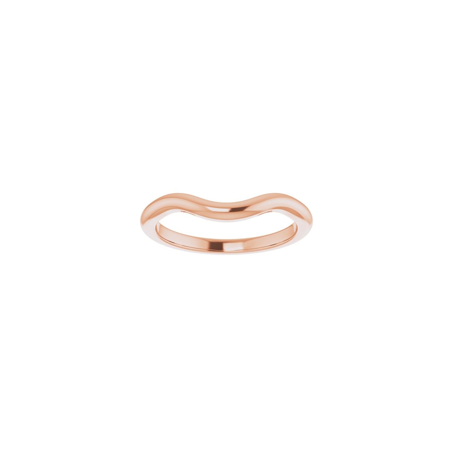 Floralie — Emerald center, rose gold