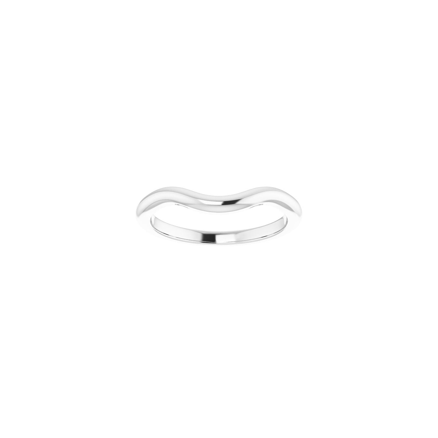 Floralie — Emerald center, white gold