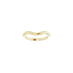 Floralie — Emerald center, yellow gold