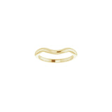 Floralie — Emerald center, yellow gold