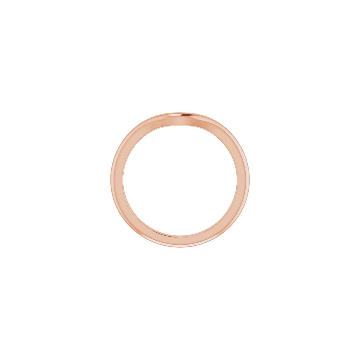 Floralie — Oval center, rose gold
