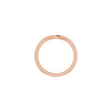 Floralie — Oval center, rose gold