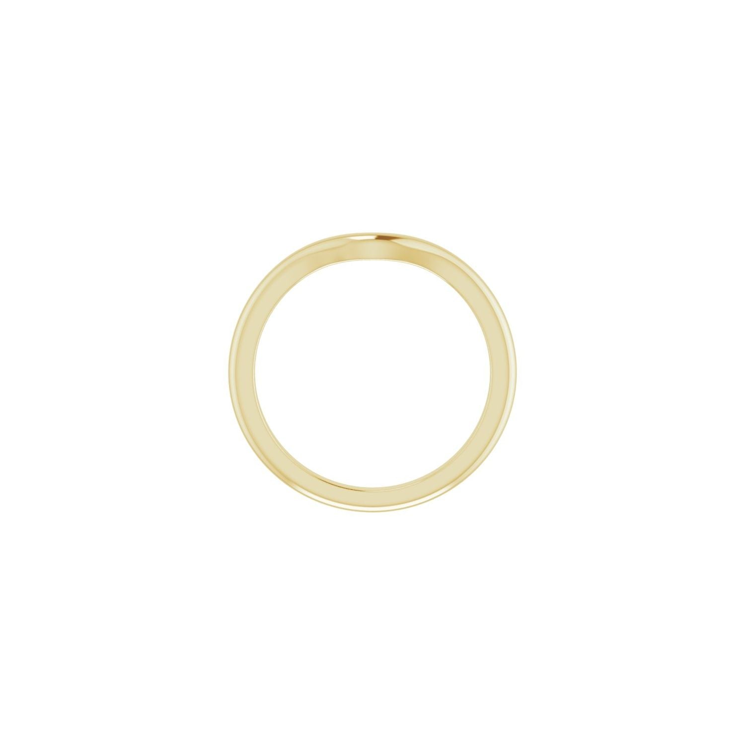 Floralie — Oval center, yellow gold