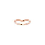 Floralie — Oval center, rose gold