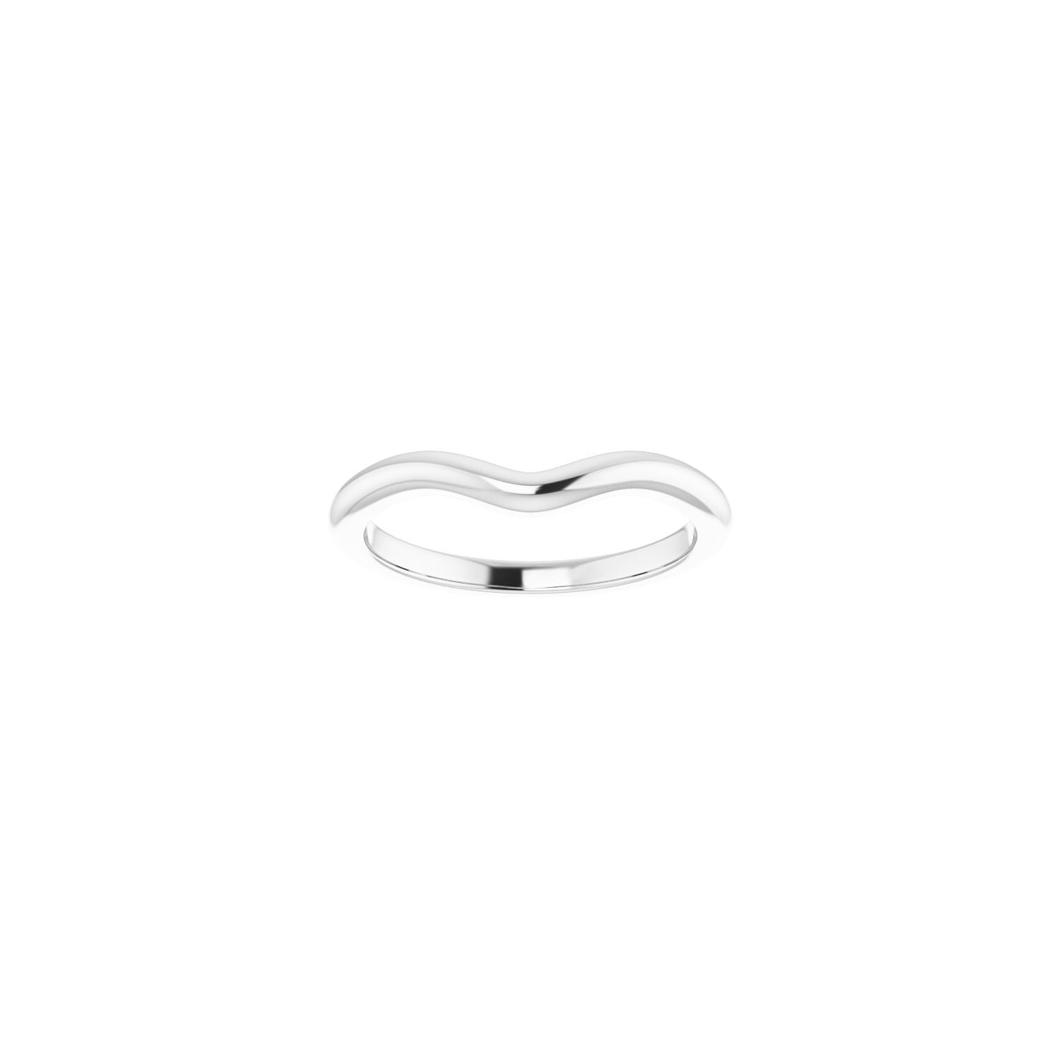 Floralie — Oval center, white gold