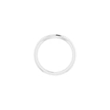 Floralie — Princess center, white gold