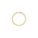 Floralie — Princess center, yellow gold