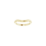 Floralie — Princess center, yellow gold