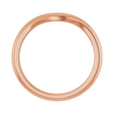 Floralie — Round center, rose gold