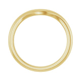 Floralie — Round center, yellow gold