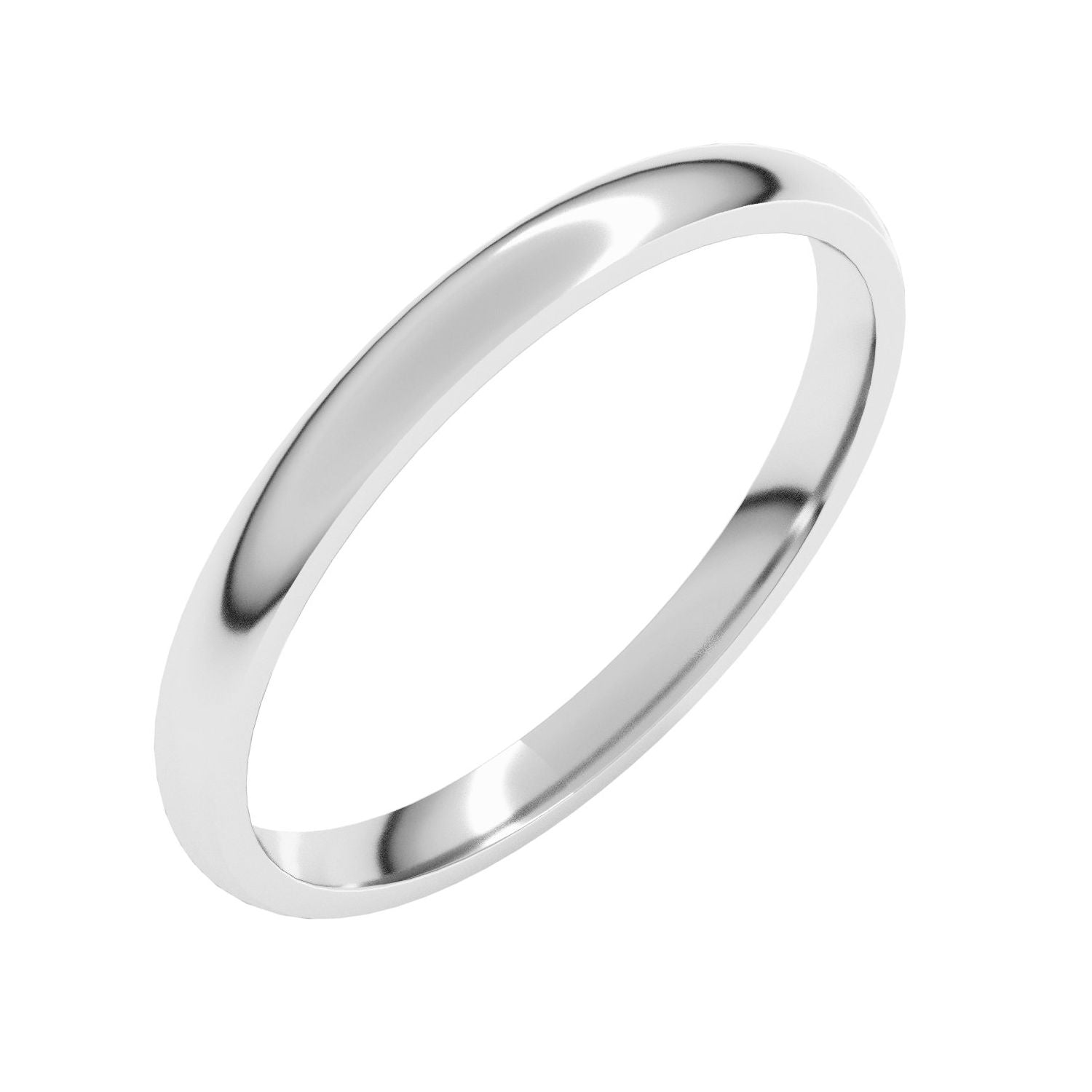 Bristlecone — Standard · 1 mm, white gold