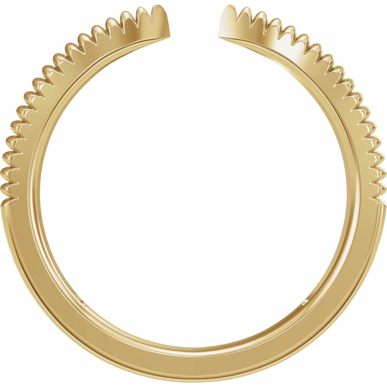 Ridge — yellow gold