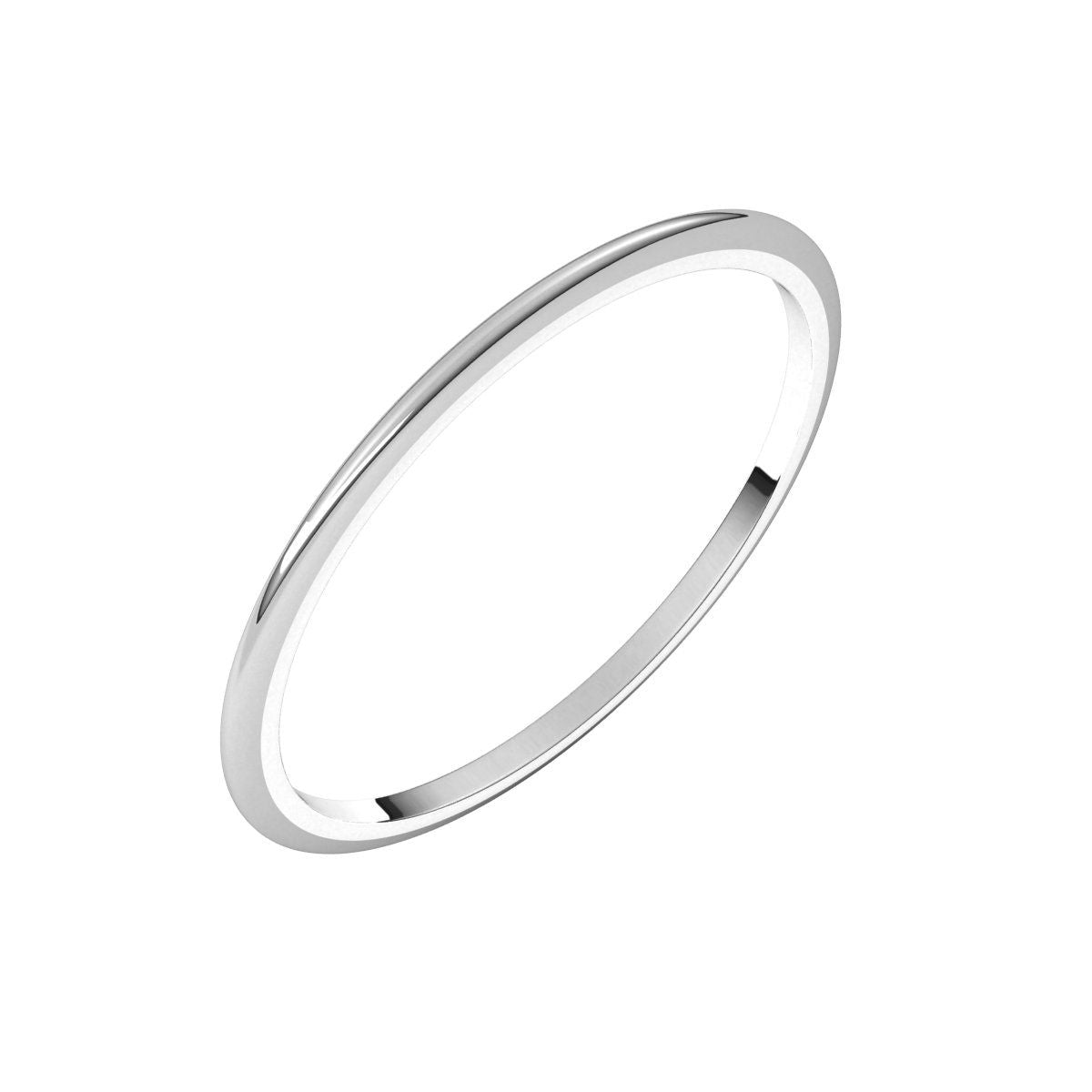 Knoll — Standard · 1 mm, white gold