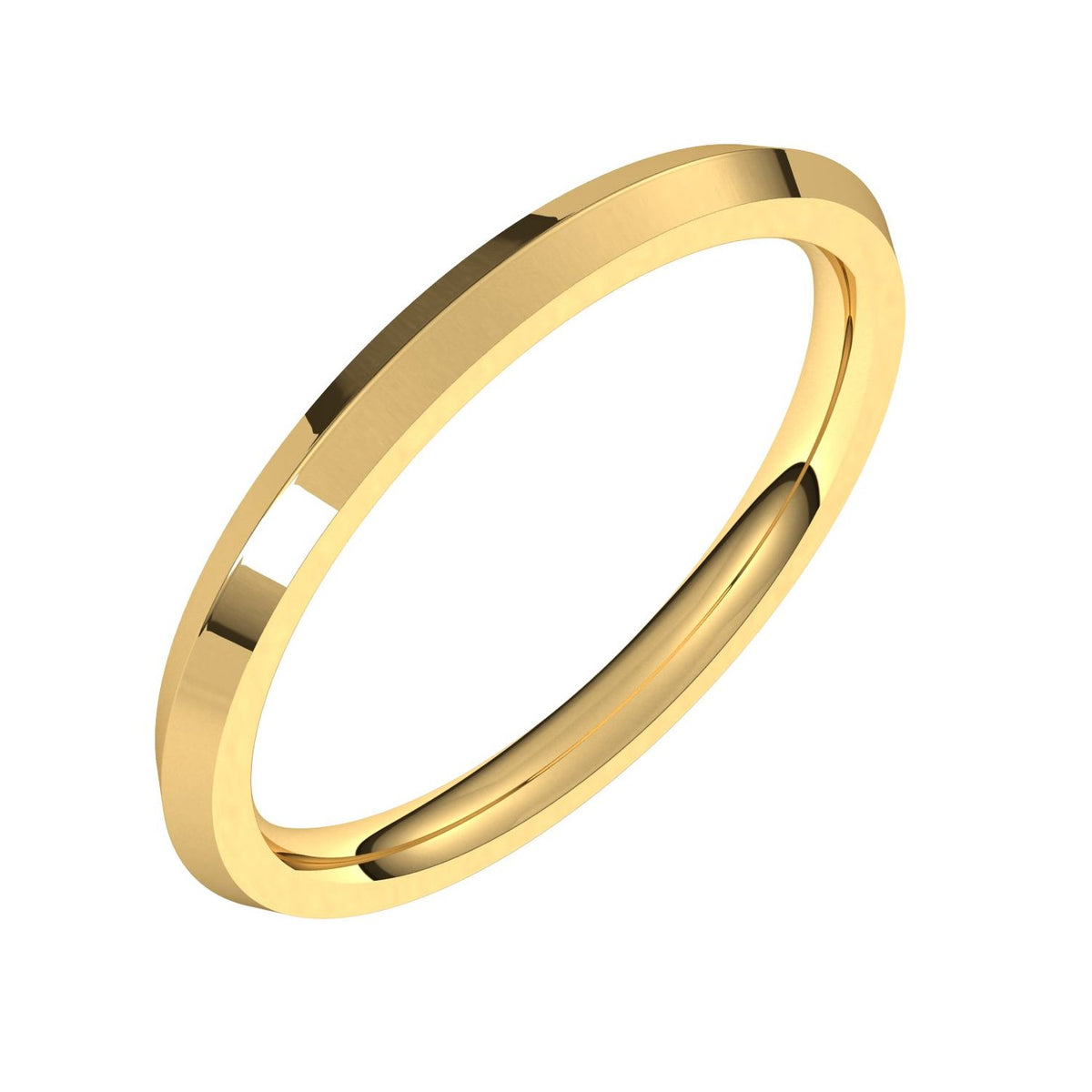 Knife-Edge Comfort-Fit Band