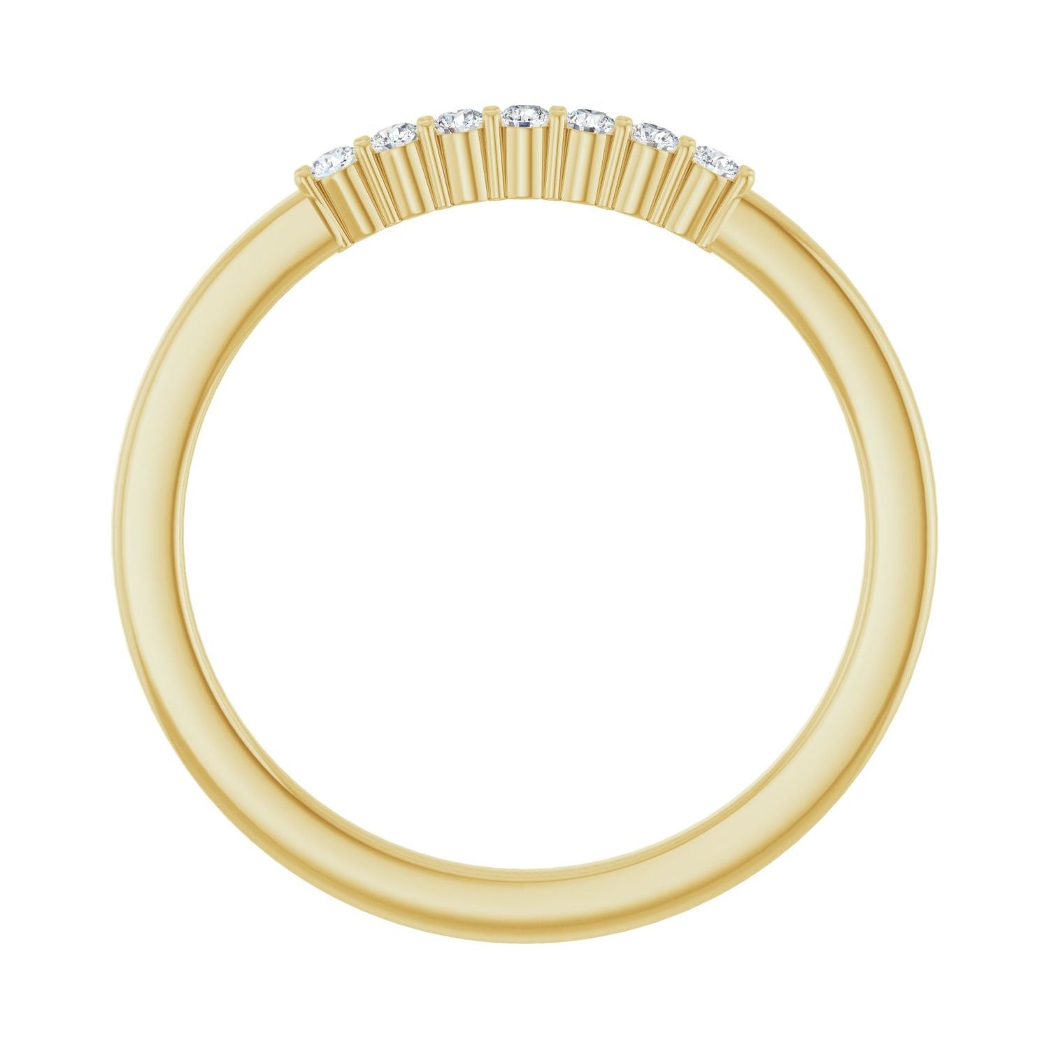 Harbor — Round · 1.5 mm · 1/10 ctw, yellow gold