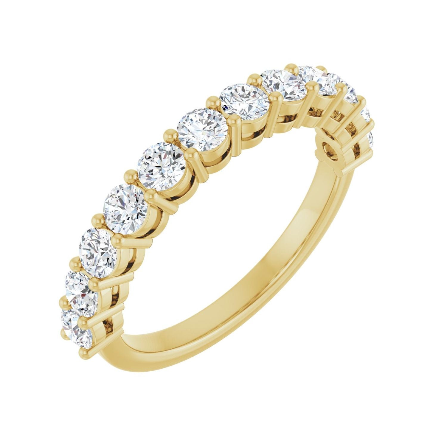 Juno — Round · 2.8 mm · 1 ctw, yellow gold