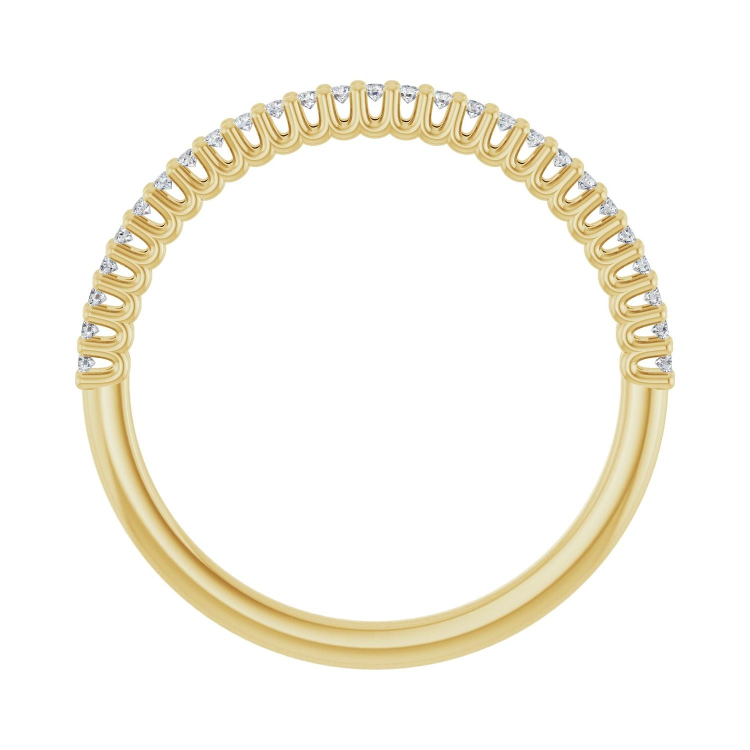 Nova — Round · 1 mm · 1/8 ctw, yellow gold