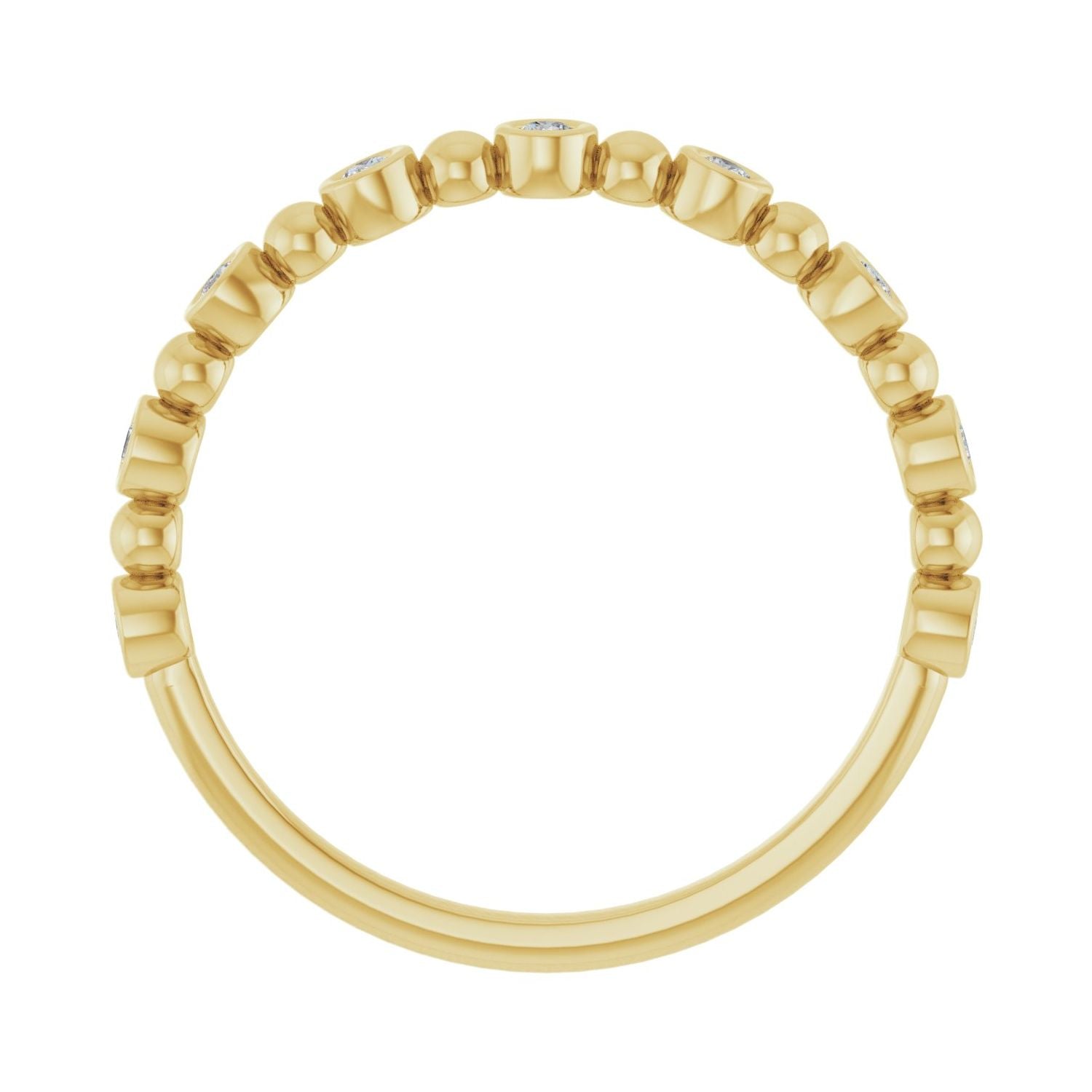 Stella — Round · 1.5 mm · 1/8 ctw, yellow gold