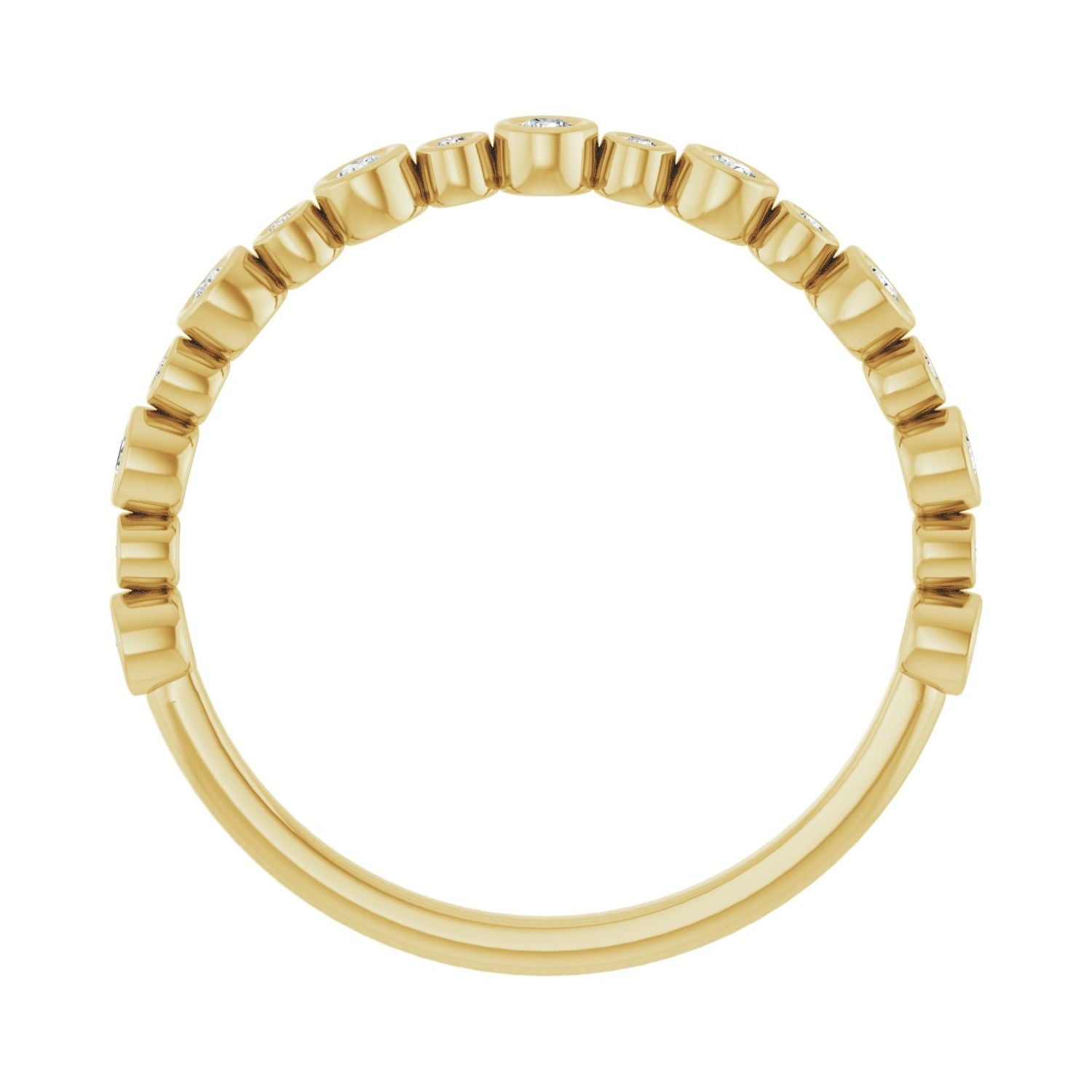 Vera — Round · 1.5 mm · 1/6 ctw, yellow gold