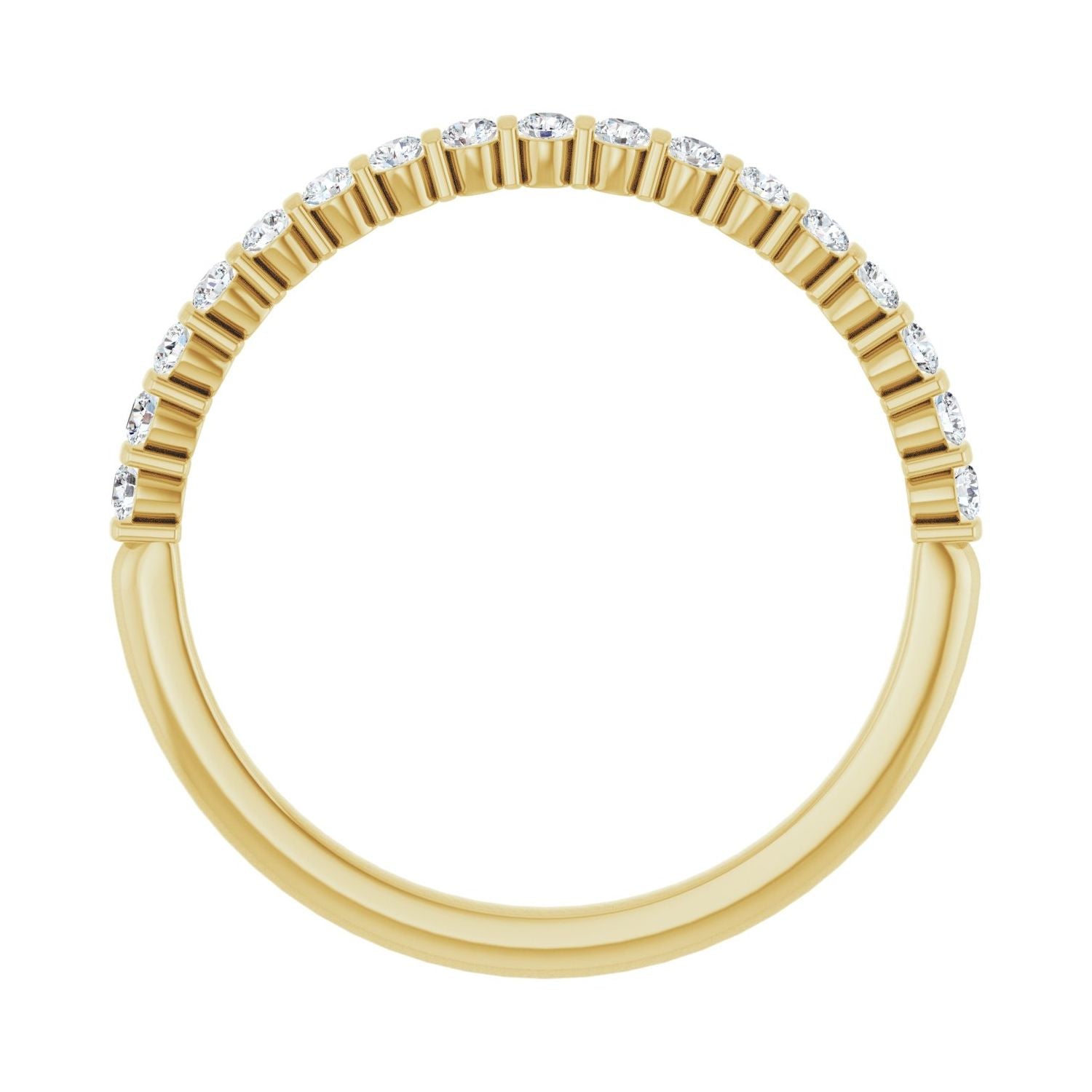 Wynn — Round · 1.5 mm · 1/4 ctw, yellow gold