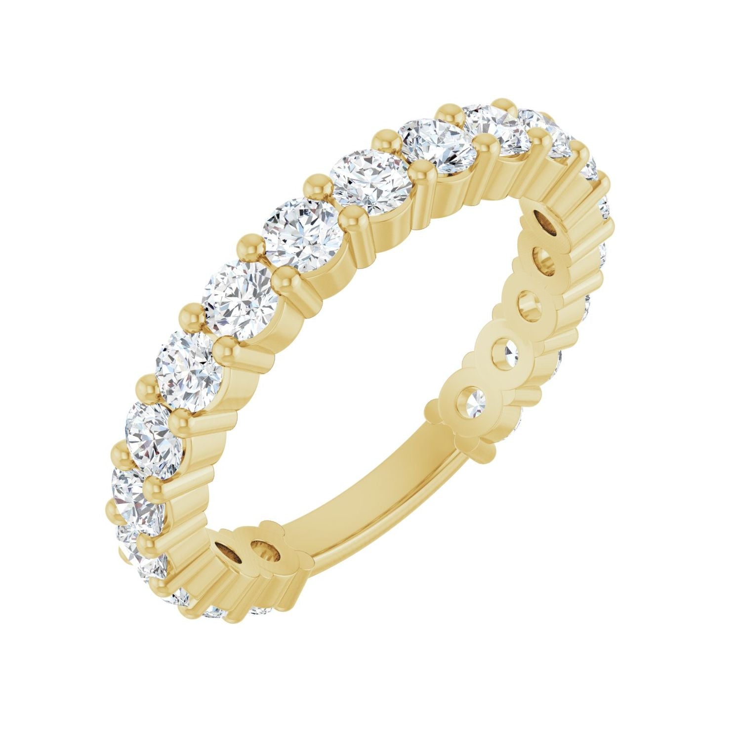 Yara — Round · 2.75 mm · 1 1/2 ctw, yellow gold