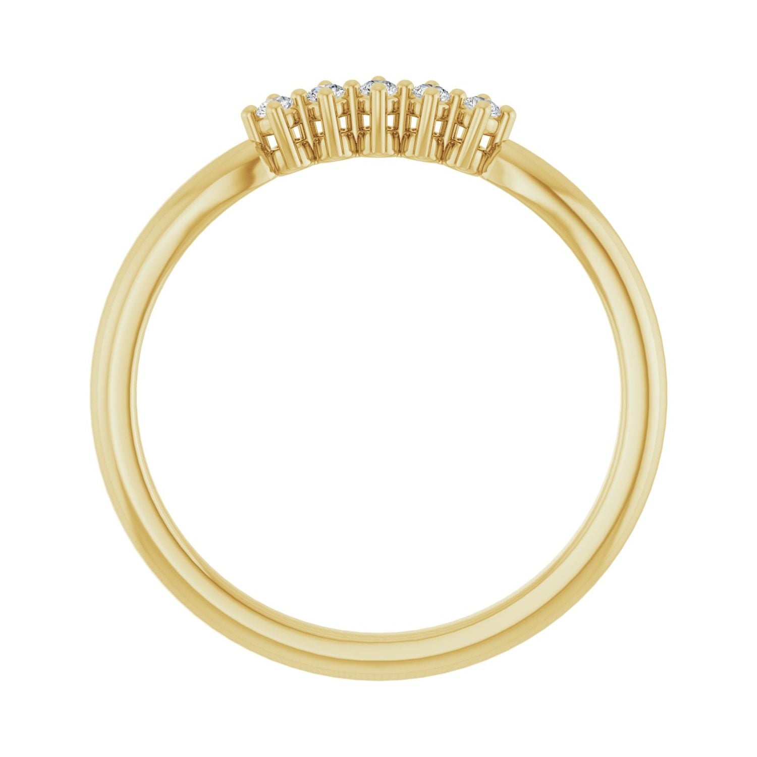 Margot — Round · 1.5 mm · 0.08 ctw, yellow gold